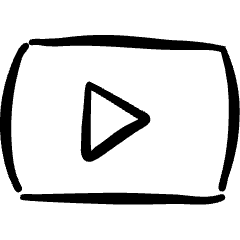 Video Player 1 Icon from Freehand Set