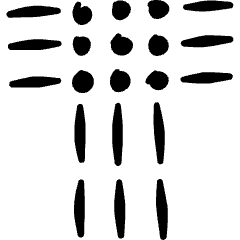 Disability Blind Path Icon from Freehand Set