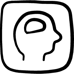 Disability Brain Disability Icon from Freehand Set