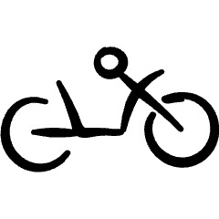 Disability Handcycle 2 Icon from Freehand Set