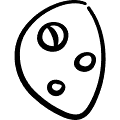 Night Moon Waning Gibbous Icon from Freehand Set