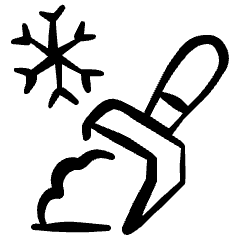 Snow Scooper Icon from Freehand Set