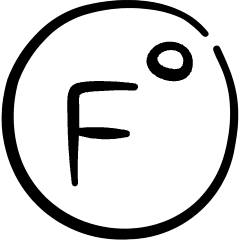 Temperature Fahrenheit Icon from Freehand Set