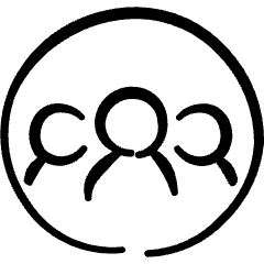 Business Management Teamwork Icon from Freehand Set