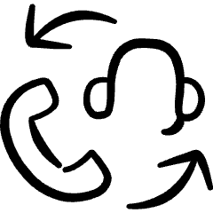 Crm Call Center Management 4 Icon from Freehand Set