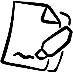 Office File Hilight Icon from Freehand Set