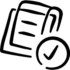 Task List Clipboard Check Icon from Freehand Set