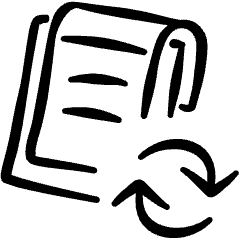 Task List Clipboard Sync Icon from Freehand Set