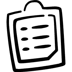Task To Do List Clipboard Icon from Freehand Set