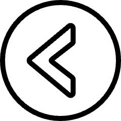 Arrow Button Circle Left 1 Icon from Ultimate Light Set