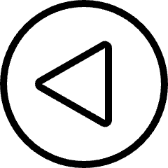 Arrow Button Circle Left Icon from Ultimate Light Set