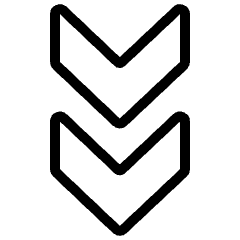 Arrow Double Down Icon from Ultimate Light Set