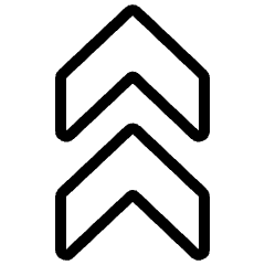 Arrow Double Up Icon from Ultimate Light Set