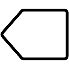 Arrow Left 2 Icon from Ultimate Light Set