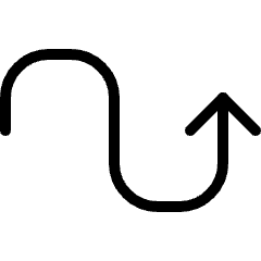 Diagram Curve Rise Icon from Ultimate Light Set