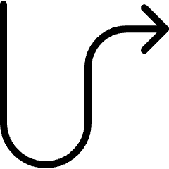 Diagram Curvy Icon from Ultimate Light Set