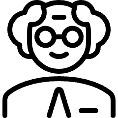 Old People Man 1 Icon from Ultimate Light Set