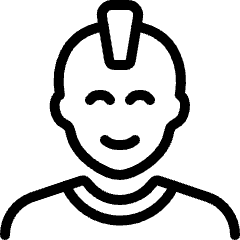 People Man 11 Icon from Ultimate Light Set