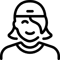 People Woman Cap 1 Icon from Ultimate Light Set