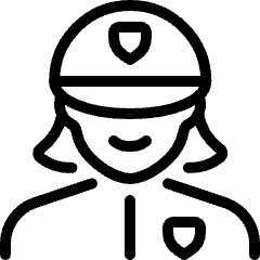 Police Woman 2 Icon from Ultimate Light Set