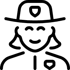 Police Woman 5 Icon from Ultimate Light Set