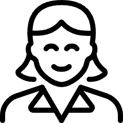 Professions Woman Office 1 Icon from Ultimate Light Set