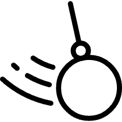 Heavy Equipment Wrecking Ball Icon from Ultimate Light Set