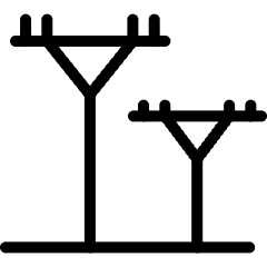 Electricity Pillar Icon from Ultimate Light Set