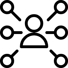 User Network Icon from Ultimate Light Set