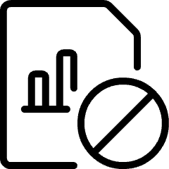 Data File Bars Disable Icon from Ultimate Light Set