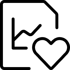 Data File Heart Icon from Ultimate Light Set