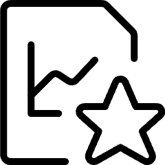 Data File Star Icon from Ultimate Light Set