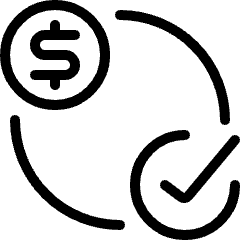 Monetization Approve Icon from Ultimate Light Set