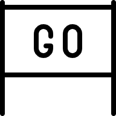 Launch Go Icon from Ultimate Light Set