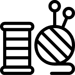 Clothes Design Needle Yarn Icon from Ultimate Light Set