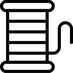 Clothes Design Thread Icon from Ultimate Light Set