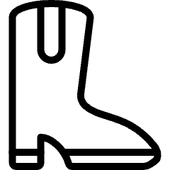 Footwear Boots Cowboy Icon from Ultimate Light Set