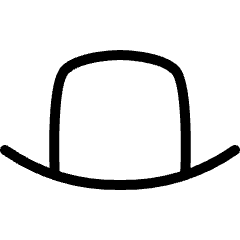 Hat Cowboy 1 Icon from Ultimate Light Set