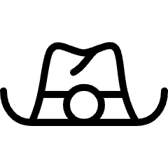 Hat Lady Cowboy Icon from Ultimate Light Set