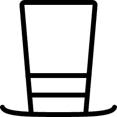 Hat Retro 1 Icon from Ultimate Light Set