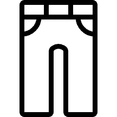 Trousers Calves 2 Icon from Ultimate Light Set