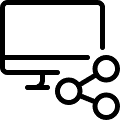 Monitor Share Icon from Ultimate Light Set
