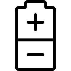 Electronics Battery Icon from Ultimate Light Set
