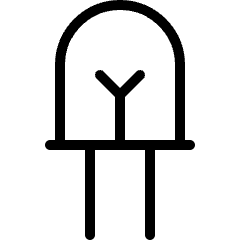 Electronics LED Light Icon from Ultimate Light Set