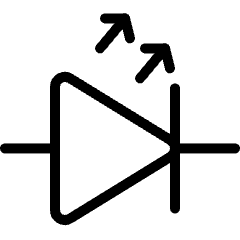 Electronics Light Emitting Diode Icon from Ultimate Light Set