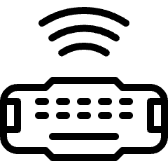 Keyboard Wireless Gaming Icon from Ultimate Light Set