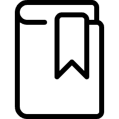 Book Close Bookmark 1 Icon from Ultimate Light Set