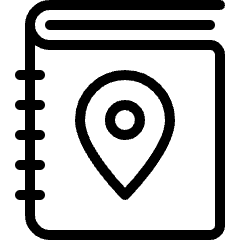 Book Pin Icon from Ultimate Light Set