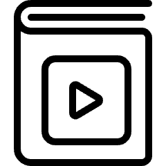 Book Play Icon from Ultimate Light Set