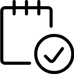 Notes Check Icon from Ultimate Light Set